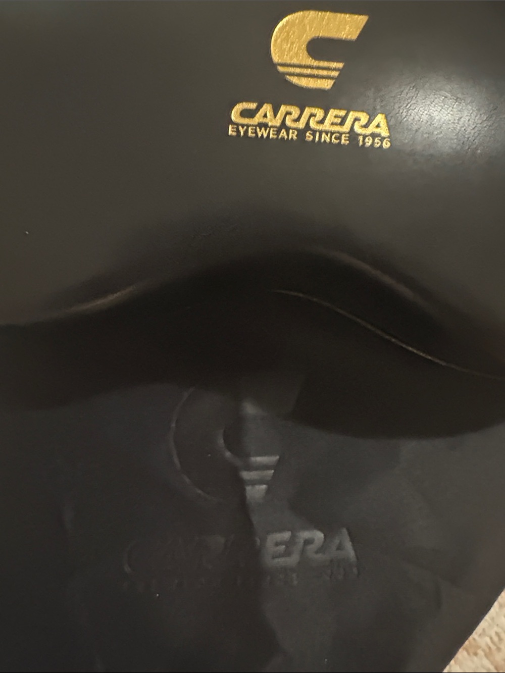 Carrera Black Unisex Embossed Swimwear Black matte, Sunnies .